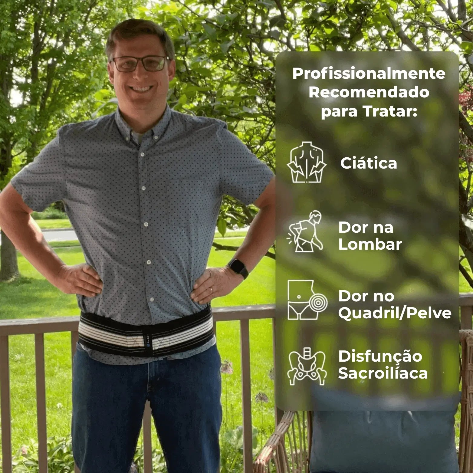 LombaFix®: Cinto para Dor nas Costas + Garantia de 90 dias