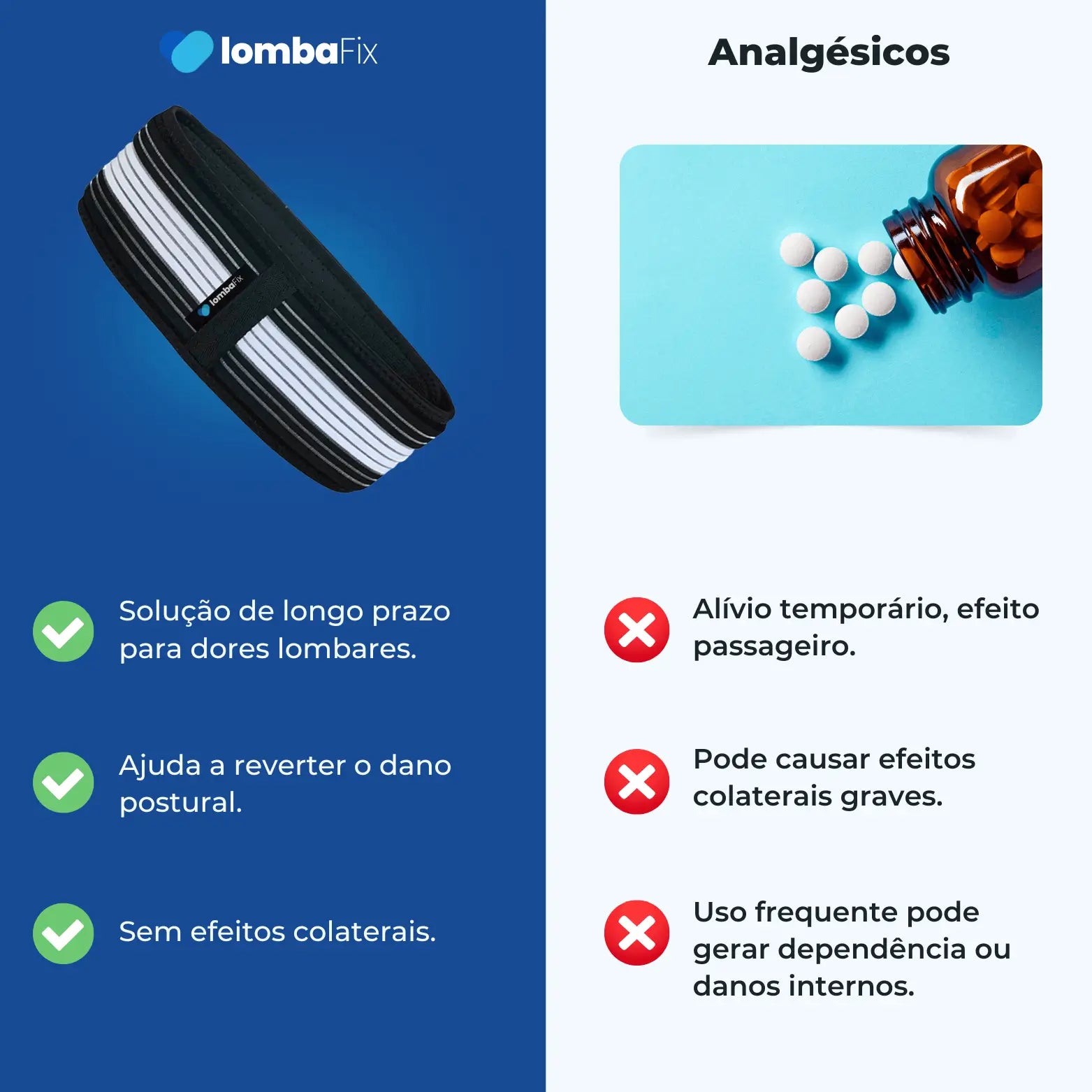 LombaFix®: Cinto para Dor nas Costas + Garantia de 90 dias