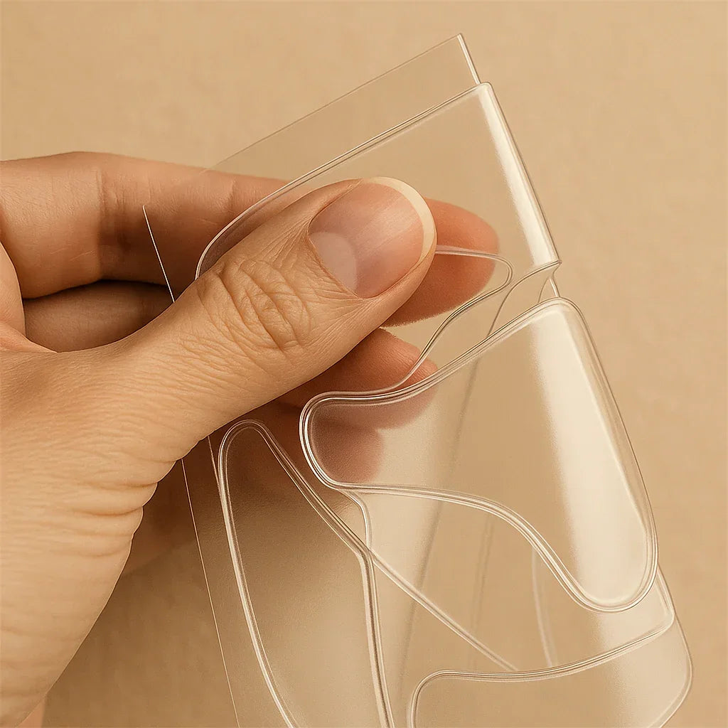 Adesivo Facial de Silicone Anti-Rugas Reutilizável