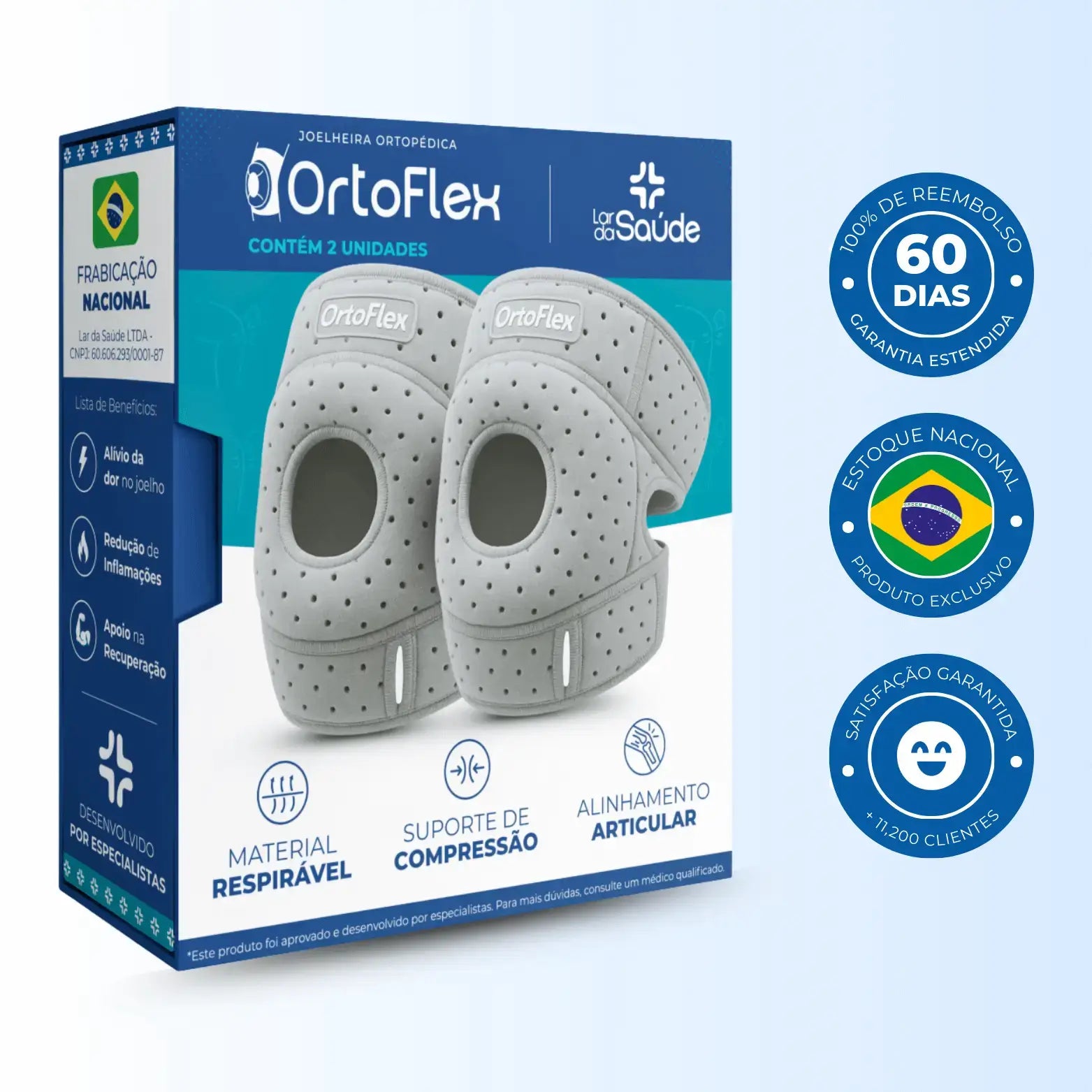 OrtoFlex: Alívio instantâneo da dor e segurança para seus movimentos