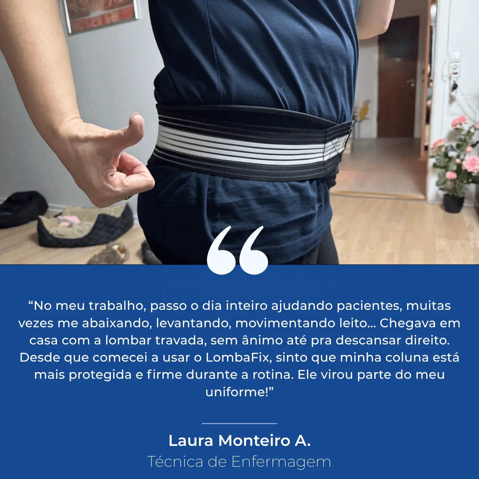 LombaFix®: Cinto para Dor nas Costas + Garantia de 90 dias