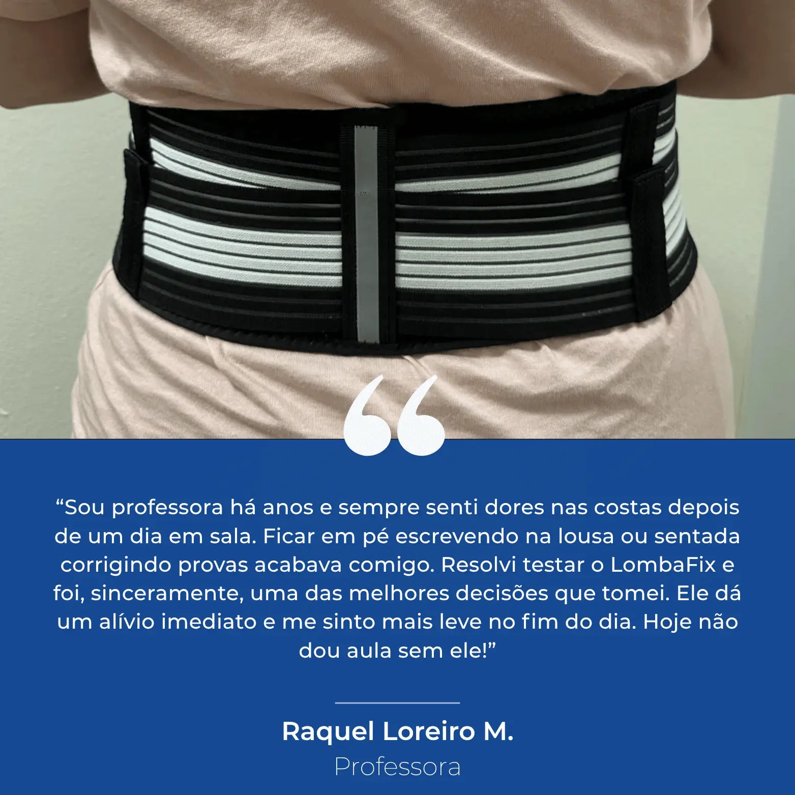 LombaFix®: Cinto para Dor nas Costas + Garantia de 90 dias