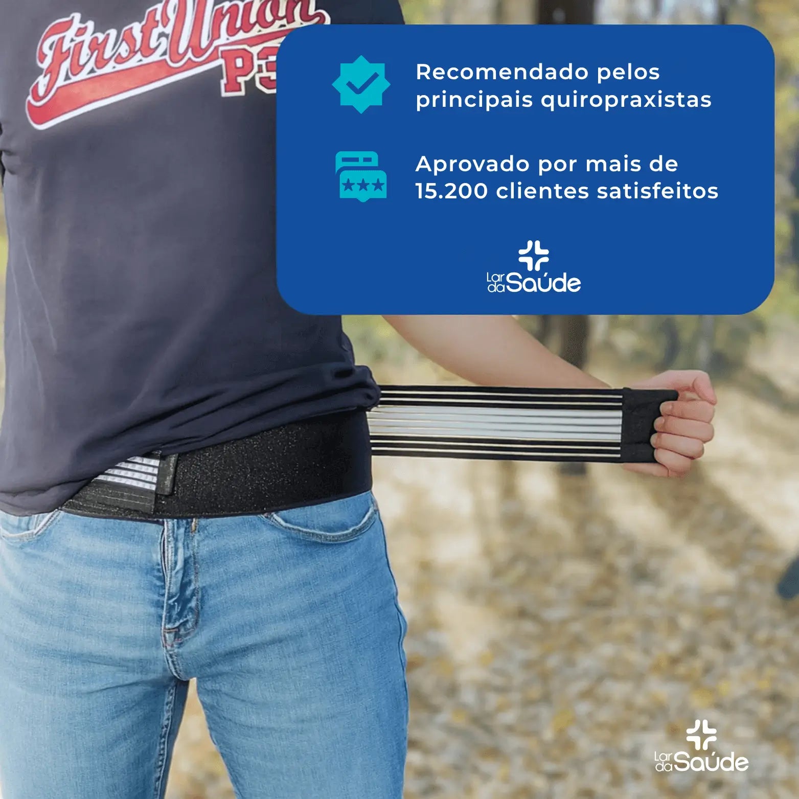 LombaFix®: Cinto para Dor nas Costas + Garantia de 90 dias